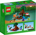 21240 LEGO® Minecraft Piedzīvojums purvā, 7+ gadi, 2023. gada modelis