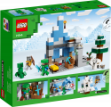 21243 LEGO® Minecraft Sasalušās smailes, 8+ gadi, 2023. gada modelis