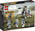 75345 LEGO® Star Wars™ 501. leģiona Clone Troopers™ kaujas komplekts, 6+ gadi, 2023 gada modelis