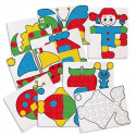 Quercetti Мозаика Fantacolor для детей с крупными фишками, 2-4 лет 4195