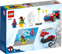 10789 LEGO® Spider Man Zirnekļcilvēka auto un Doktors Astoņkājis, 4+ лет, модель 2023 года