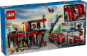 60414 LEGO® City Ugunsdzēsēju depo un ugunsdzēsēju auto,6 + лет, модель 2024 года
