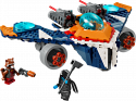 76278 LEGO® Marvel Super Heroes Rocket's Warbird pret Ronan, 8+ gadi, 2024 gada mod