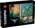 31211 LEGO® Art Faunas kolekcija – Makao papagaiļi, 18+ gadi, 2024 gada modelis