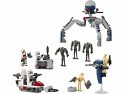 75372 LEGO® Star Wars™ Clone Trooper™ un Battle Droid™ kaujas paka, 7+ gadi, 2024 gada modelis