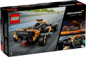 76919 LEGO® Speed Champions2023. gada McLaren Formula 1 sacīkšu auto, 9+ gadi, 2024 gada modelis