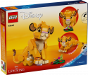 43243 LEGO® Disney Karaļa Lauvas mazulis Simba, 6+ , модель 2024 года