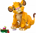43243 LEGO® Disney Karaļa Lauvas mazulis Simba, 6+ , модель 2024 года