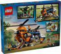60437 LEGO® City Džungļu pētnieka helikopters bāzes nometnē , 8+ gadi, 2024. gada modelis