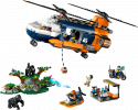 60437 LEGO® City Džungļu pētnieka helikopters bāzes nometnē , 8+ gadi, 2024. gada modelis