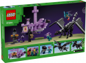 21264 LEGO® Minecraft Ender pūķis un End kuģis, 8+ gadi, 2024. gada modelis