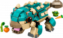 76962 LEGO® Jurassic World Mazule Bampija: ankilozaurs, 7+ , модель 2024 года