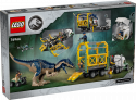 76966 LEGO® Jurassic World Dinozauru misijas: alozaura transportēšanas auto, 8+ gadi, 2024 gada modelis