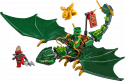 71829 LEGO® Ninjago Зеленый лесной дракон Ллойда, 6+ , модель 2025 года