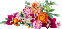 10342 LEGO® Icons Botanicals Collection Skaists rozā ziedu pušķis , 18+ gadi, 2025 gada modelis