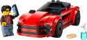 60448 LEGO® City Красный спортивный автомобиль , 5+ , модель 2025 года
