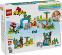 10446 LEGO® DUPLO “Trīs vienā” Savvaļas dzīvnieku ģimenes, 2+ gadi, 2025 gada modelis