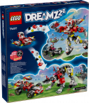71497 LEGO® DREAMZzz™ Cooper tīģera robots un Zero lieljaudas auto, 9+ gadi, 2025 gada modelis
