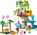 42666 LEGO® Friends Kaķu dzimšanas dienas ballīte un mājiņa kokā, 6+ gadi, 2025 gada modelis