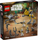 75431 LEGO® Star Wars™ 327. klona zvaigžņu kareivju kaujas paka, 7+ gadi, 2025 gada modelis