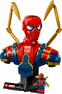 76326 LEGO® Marvel Super Heroes Dzelzs Zirnekļcilvēka krūšutēls, 18 + gadi, 2025 gada modelis