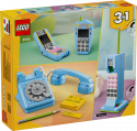 31174 LEGO® Creator Retro telefons, 8+ gadi, 2025 gada modelis