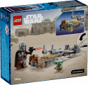 75436 LEGO® Star Wars Mandalorian un Grogu ātrgaitas motocikls , 6+ gadi, 2026 gada modelis