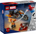 76335 LEGO® Marvel Super Heroes Spider-Man pret Ghost Rider uz motocikla , 6+ , модель 2026 года