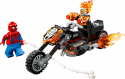 76335 LEGO® Marvel Super Heroes Spider-Man pret Ghost Rider uz motocikla , 6+ , модель 2026 года