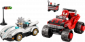 77118 LEGO® Sonic the Hedgehog™ Silver auto pret Knuckles monstru vāģi , 8+ , модель 2026 года